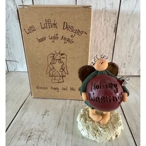 Lisa Liffick Designs Inner Light Angels Holiday Blessing Angel Figurine 2006